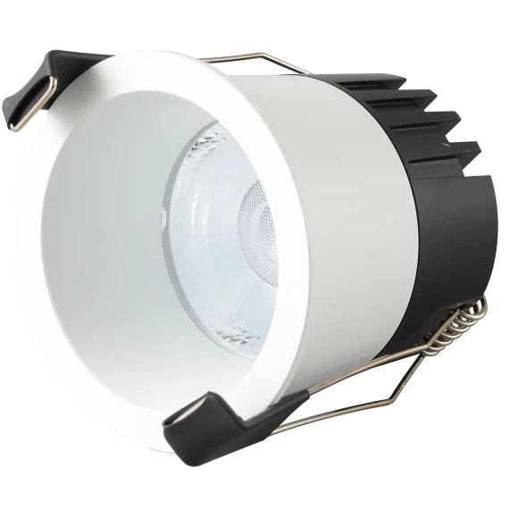 Crystal Lux CLT 082C1 WH 3000K 1400/001 Белый круглый точечный встраиваемый потолочный светильник теплого света LED 12Вт 1080Лм 3000К 24° UGR<17 CRI90 R9 75+ IP20 220V