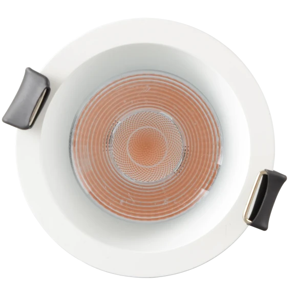 Crystal Lux CLT 082C1 WH 3000K 1400/001 Белый круглый точечный встраиваемый потолочный светильник теплого света LED 12Вт 1080Лм 3000К 24° UGR<17 CRI90 R9 75+ IP20 220V