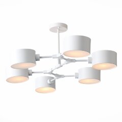 SLE183502-06 Светильник потолочный Белый/Белый E14 6*60W GIMENTO SLE183502-06 Светильник потолочный Белый/Белый E14 6*60W GIMENTO