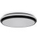Freya Pie FR6086CL-L117B Диммируемый потолочный LED-светильник хай-тек с пультом на площадь до 18 м2, 96 Вт, 3000-7000К, CRI 80, 6847 лм, 180°, основание черный металл, плафон белый пластик, диаметр 400 мм, высота 60 мм