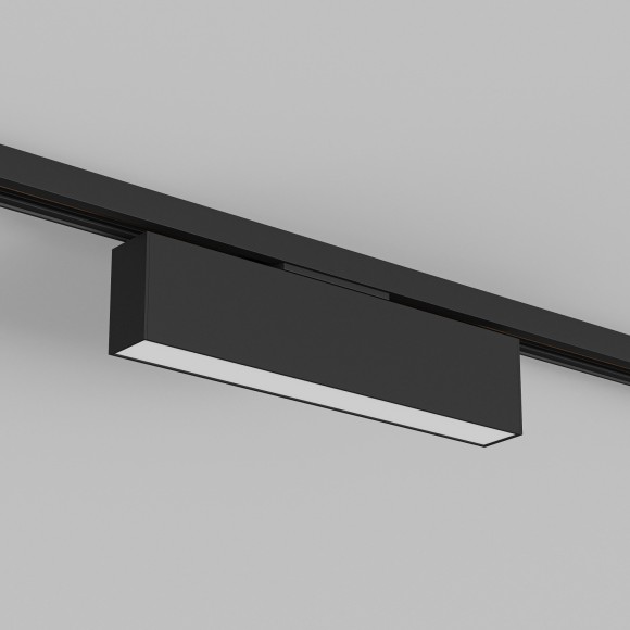 Однофазный двужильный светодиодный трековый светильник Denkirs DK6440-BK SOLID Hals 4000К 780Лм CRI90+ 120° 10Вт