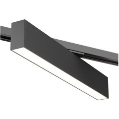Однофазный двужильный светодиодный трековый светильник Denkirs DK6440-BK SOLID Hals 4000К 780Лм CRI90+ 120° 10Вт