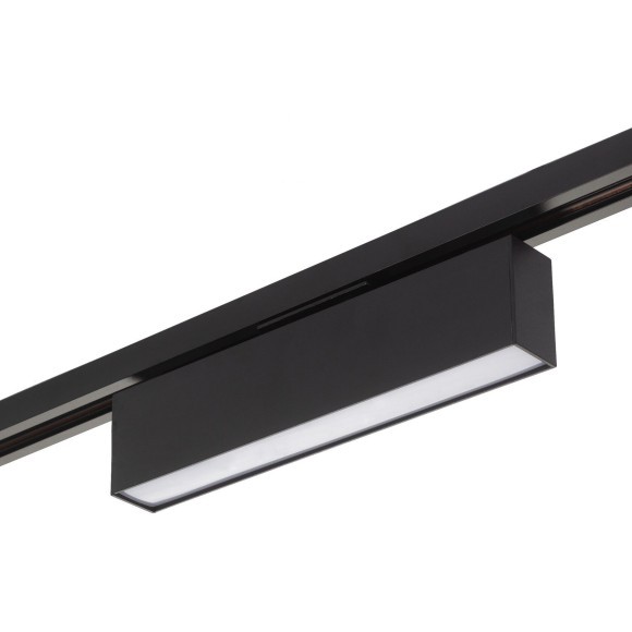 Однофазный двужильный светодиодный трековый светильник Denkirs DK6440-BK SOLID Hals 4000К 780Лм CRI90+ 120° 10Вт