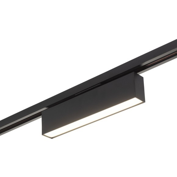 Однофазный двужильный светодиодный трековый светильник Denkirs DK6440-BK SOLID Hals 4000К 780Лм CRI90+ 120° 10Вт