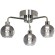 SY0717 LUSSOLE AQUA Потолочная люстра с серыми стеклянными плафонами, встроенный LED 13 Вт, световой поток 1320 Лм, IP44