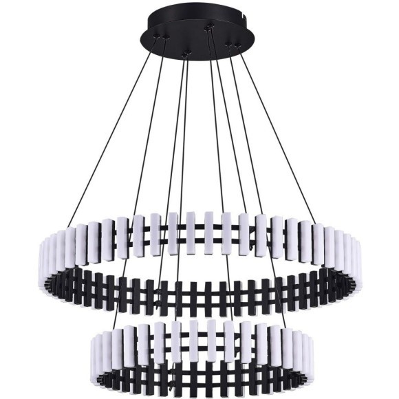 SL6203.403.65 Люстра подвесная ST-Luce Черный/Белый LED 1*65W 3000K ESTENSE