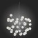 SL376.503.36 Люстра подвесная ST-Luce Белый/Белый,Прозрачный G4 LED 36*2W DEMELE