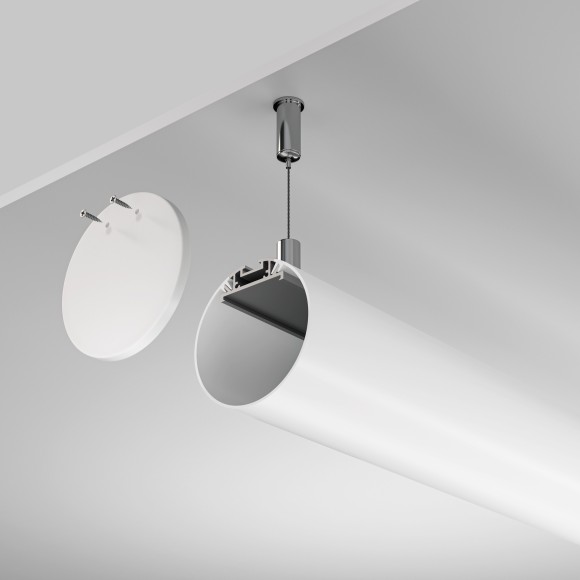 Алюминиевый профиль подвесной ALM-D60-S-2M