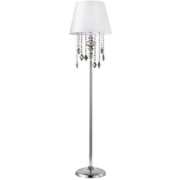 Торшер Crystal Lux MERCEDES PT1 CHROME/SMOKE