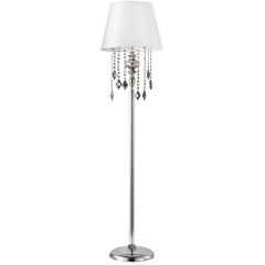 Торшер Crystal Lux MERCEDES PT1 CHROME/SMOKE Торшер Crystal Lux MERCEDES PT1 CHROME/SMOKE