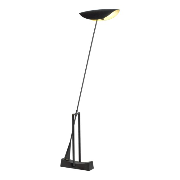 LSP-4012 Lussole MAJOR Черный металлический торшер, LED 7 Вт, 5000 К, световой поток 560 Лм, IP20, подключение 220 В LSP-4012 Lussole MAJOR Черный металлический торшер, LED 7 Вт, 5000 К, световой поток 560 Лм, IP20, подключение 220 В