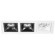 Встраиваемый светильник Lightstar D536070706 Domino под лампы 3xGU5.3 150W
