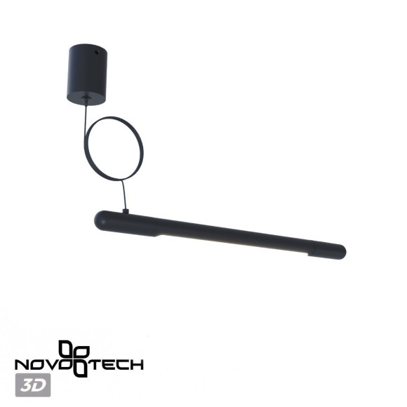 База накладная для ввода питания с заглушкой и проводом 2м Novotech Glat 359385