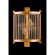 Бра Crystal Lux TADEO AP2 GOLD/TRANSPARENTE