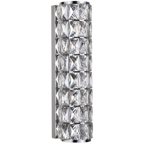 4927/8WL L-VISION ODL24 483 хром/металл/хрусталь Настенный светильник LED 8W 4000K 463Лм PANTA