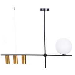 Подвесной светильник Lumina Deco Drino LDP 6042-4 BK+MD Подвесной светильник Lumina Deco Drino LDP 6042-4 BK+MD