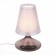 SL974.604.01 Прикроватная лампа ST-Luce Хром, Розовый/Белый E27 1*60W AMPOLLA
