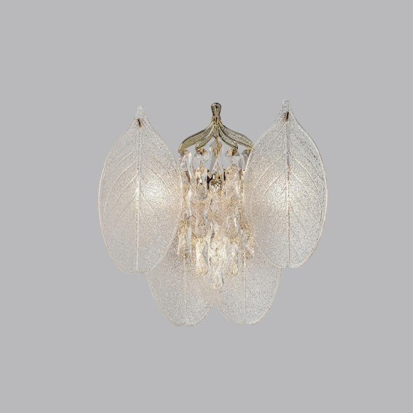 5049/3W HALL ODL24 511 золото/прозрачный/металл/хрусталь/стекло Бра E14 3*40W TEARS