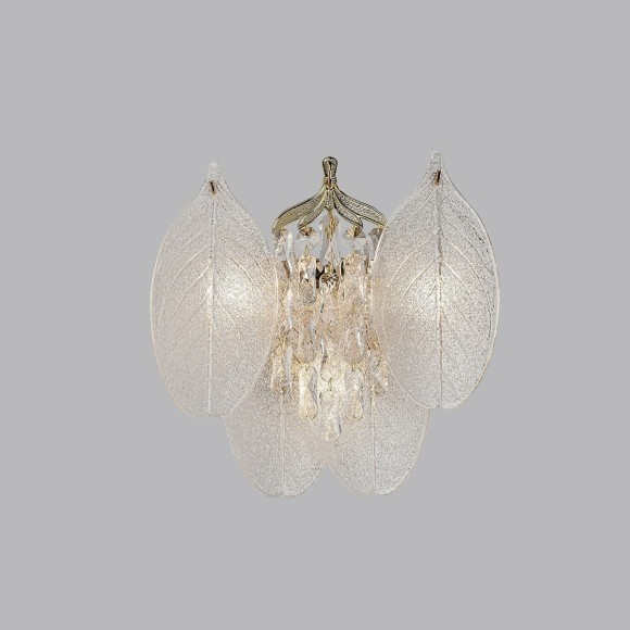 5049/3W HALL ODL24 511 золото/прозрачный/металл/хрусталь/стекло Бра E14 3*40W TEARS