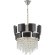 Подвесная люстра Kruvia LDP 7045-400 BK+CHR