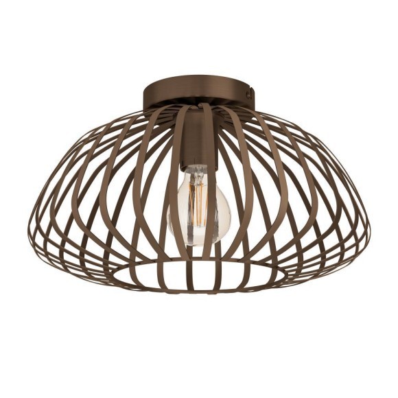 901096 ESPINAL Потолочная люстра с 1 лампой E27, 40Вт, бронзовый металл