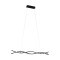 99317 LASANA Подвесной светодиодный светильник 36Вт, 5300Лм, 3000К, белый/черный, пластик/металл