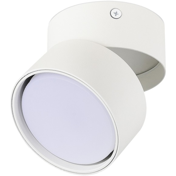 ST651.502.01 Светильник потолочный Белый GX53 1*50W IP20 D85xH77 220V Без ламп Накладные светильники