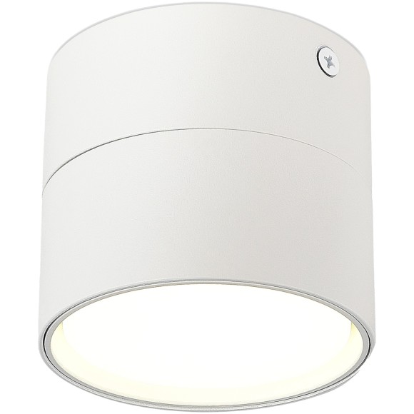 ST651.502.01 Светильник потолочный Белый GX53 1*50W IP20 D85xH77 220V Без ламп Накладные светильники