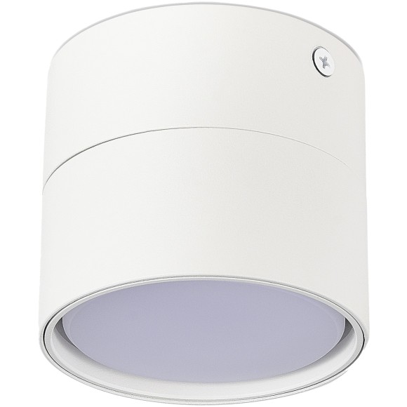 ST651.502.01 Светильник потолочный Белый GX53 1*50W IP20 D85xH77 220V Без ламп Накладные светильники