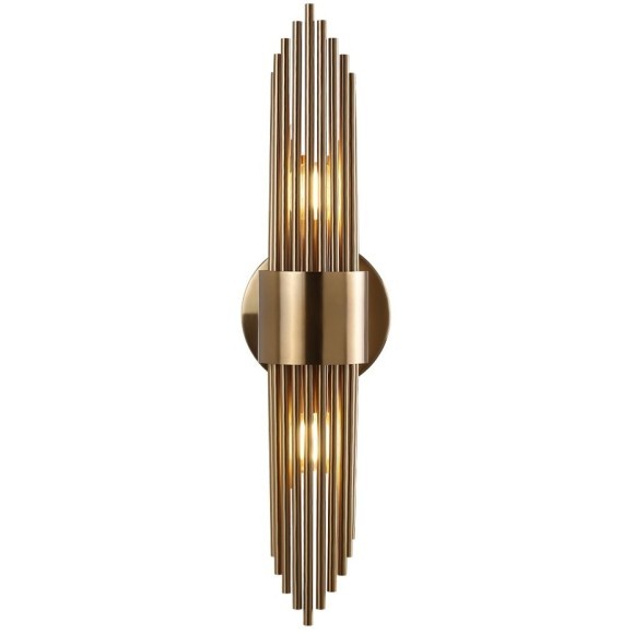 Бра Crystal Lux RUDOLFO AP2 BRASS