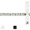Arte Lamp A2406010-04-4K Светодиодная лента SPI (по-пиксельное цифровое управление участками) теплого света, длина 5 метров, ширина 10мм, SMD5050 60шт/м 14,4Вт/м 1000Лм/м 4000К CRI90+ 120° IP20 24В, кратность резки 100мм, -20°...+45°C