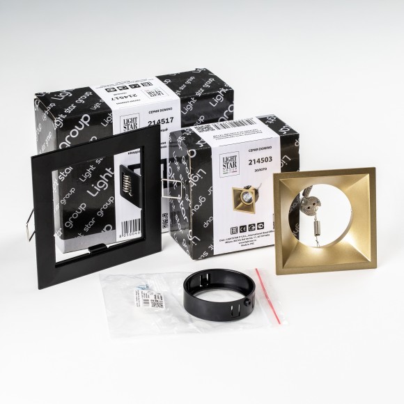 Комплект со светильником Domino Lightstar D51703BMOD Комплект со светильником Domino Lightstar D51703BMOD