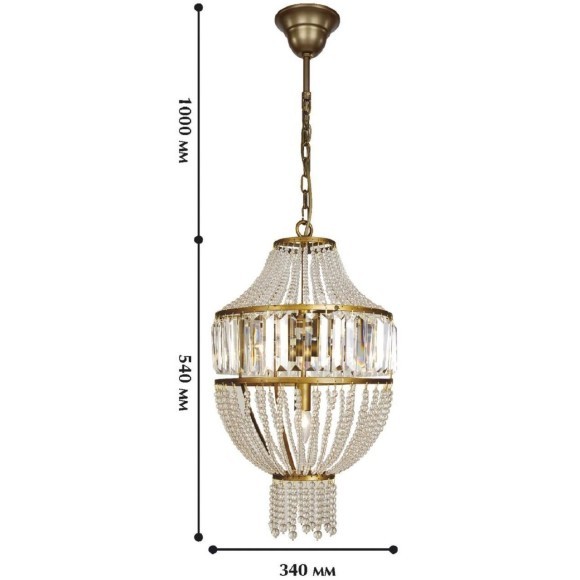 Подвесная люстра Ancient 1086-4P Подвесная люстра Ancient 1086-4P