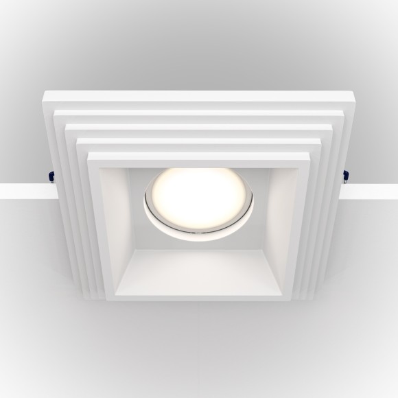 Гипсовый светильник под покраску Maytoni DL005-1-01-W Gyps Modern под лампу 1xGU10 35W Гипсовый светильник под покраску Maytoni DL005-1-01-W Gyps Modern под лампу 1xGU10 35W