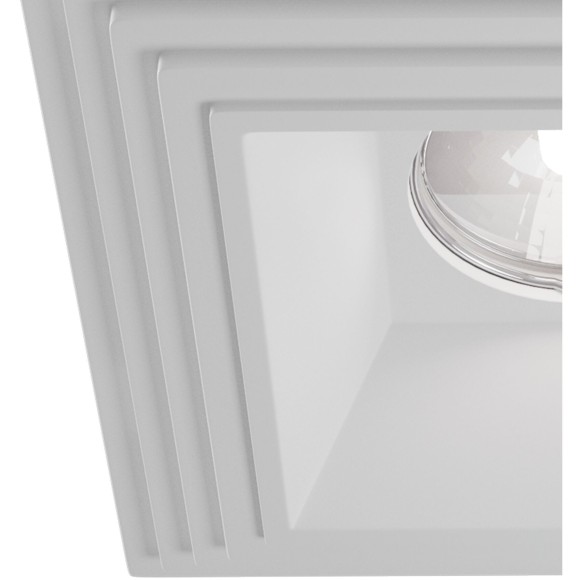 Гипсовый светильник под покраску Maytoni DL005-1-01-W Gyps Modern под лампу 1xGU10 35W Гипсовый светильник под покраску Maytoni DL005-1-01-W Gyps Modern под лампу 1xGU10 35W