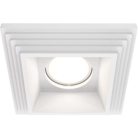 Гипсовый светильник под покраску Maytoni DL005-1-01-W Gyps Modern под лампу 1xGU10 35W Гипсовый светильник под покраску Maytoni DL005-1-01-W Gyps Modern под лампу 1xGU10 35W