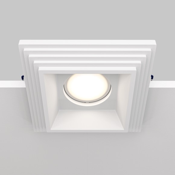 Гипсовый светильник под покраску Maytoni DL005-1-01-W Gyps Modern под лампу 1xGU10 35W Гипсовый светильник под покраску Maytoni DL005-1-01-W Gyps Modern под лампу 1xGU10 35W