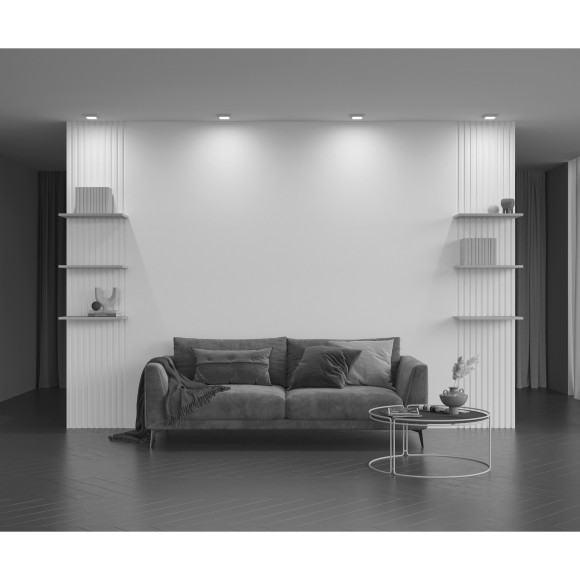 Гипсовый светильник под покраску Maytoni DL005-1-01-W Gyps Modern под лампу 1xGU10 35W Гипсовый светильник под покраску Maytoni DL005-1-01-W Gyps Modern под лампу 1xGU10 35W