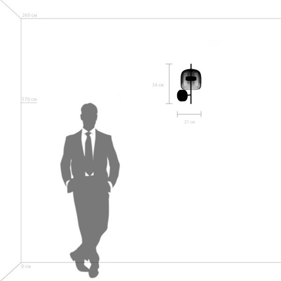 Бра Cupola Lightstar 804618 Бра Cupola Lightstar 804618