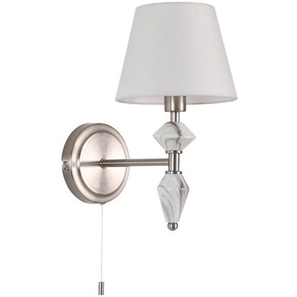 Бра с выключателем Е14 1*40W Lumion VERMONT 8274/1W Бра с выключателем Е14 1*40W Lumion VERMONT 8274/1W