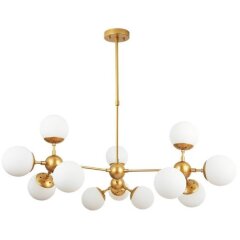 Люстра на штанге Arte Lamp BOLLA A1664SP-12GO Люстра на штанге Arte Lamp BOLLA A1664SP-12GO