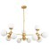 Люстра на штанге Arte Lamp BOLLA A1664SP-12GO