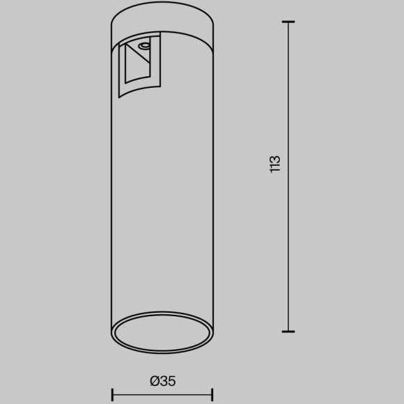 Трековый светильник Maytoni Focus Led Flarity 4000K 5Вт 60° TR143-1-5W4K-W-PT Трековый светильник Maytoni Focus Led Flarity 4000K 5Вт 60° TR143-1-5W4K-W-PT
