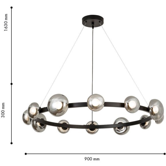 Подвесной светильник Svamp 4517-12P
