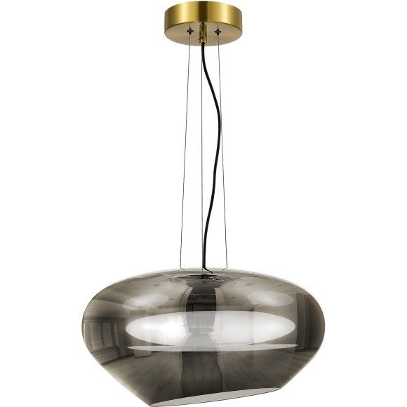 SL6019.313.01 Светильник подвесной ST-Luce Латунь/Дымчатый, Белый LED 1*20W 3000K FORAY