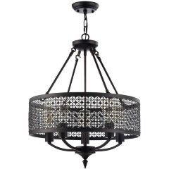 Люстра подвесная Freya FR4166-PL-05C-BL Conte под лампы 5xE27 60W Люстра подвесная Freya FR4166-PL-05C-BL Conte под лампы 5xE27 60W