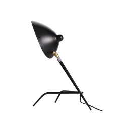 SL305.404.01 ST Luce SPRUZZO Прикроватная лампа E27,1х60W, черный/черный, белый
