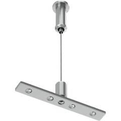 Тросовый подвес 1шт для низкопрофильного скругленного шинопровода Maytoni Exility TRAM034SW-2S Тросовый подвес 1шт для низкопрофильного скругленного шинопровода Maytoni Exility TRAM034SW-2S