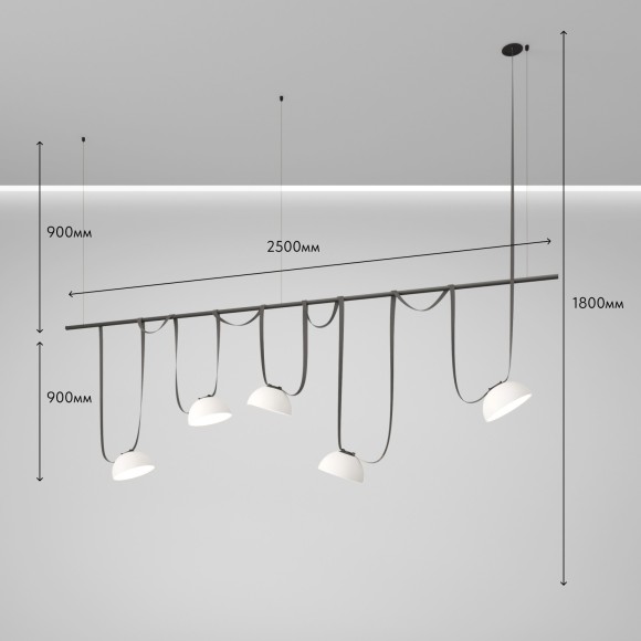 Готовая ременная трековая система Denkirs Belty DK55SET06-02-DG