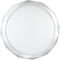 2045/ELN PALE SN 220 Светильник пластик/белый/прозрачный LED 76Вт 3000/4000/6000K D500 IP43 CCT GINO